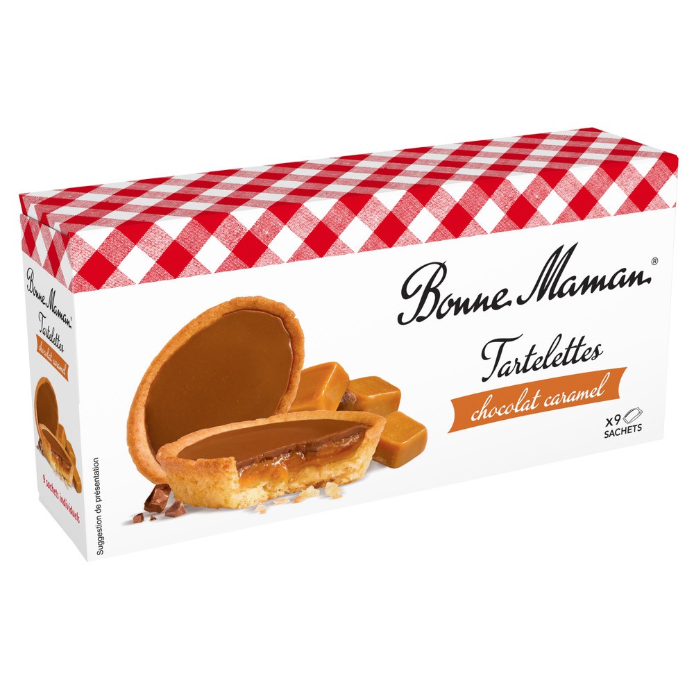 Τάρτες Σοκολάτας και Καραμέλας 135gr - Bonne Maman
